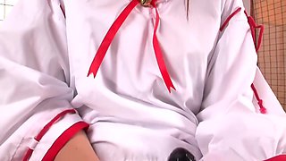 Yuuno Hoshi - Nasty Japanese Babe Plays With Toys Before Squirting On Men Faces And Getting Fucked In Hot Gangbang