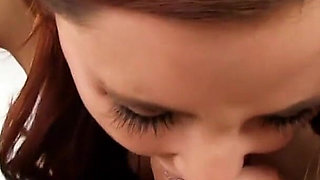 Sexy Big Tits Redhead Teen Hope Howell POV Blowjob
