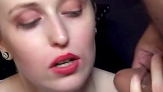 MILF & Teen Gangbang - Greedily Swallowed and Cum Kissing
