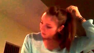 Softcore Striptease on Webcam