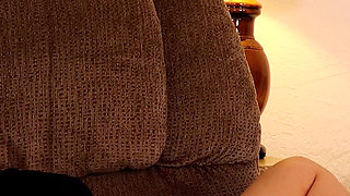 Camera View Playing with Herself Watching