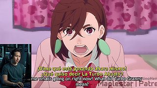 Japanese Anime Reaction Momo Chan and Okarun