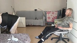 Maid Seduced By Dick Instantly Ready For Hot Fucking And Cumshot