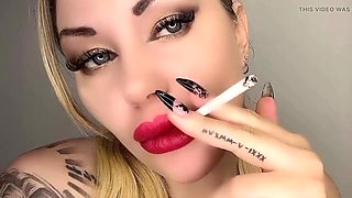 ASMR & Mindfucking smoking Jerk Off Instructions wanking