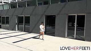 Big tits dirt with natural David Perry and Tatiana Alvarez from Love Her Feet