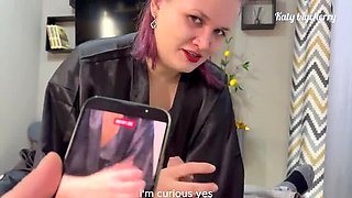 Katybigcherry Step Mom Helps Step Son With Sex Proof - Big Natural Tits MILF Cowgirl POV