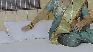 A Sexy Elder Stepbrother's Wife Wants to Massage Her Body with Her Deborji, Hardcore Bhabi Sex