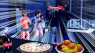 THEY PLAY WITH HIS PENIS UNTIL IT MAKES HIM CUM (UNEXPECTED ENDING)