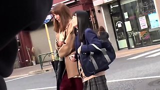 Japanese Mother And Step Daughter Getting Their Anuses