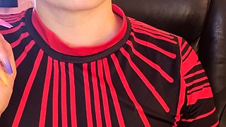 Skinny pierced amateur redhead rough fucking huge toys
