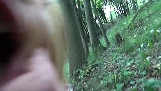 Surprise A Big Cock For The Italian Lady In The Park