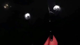 Sexy Latex Catsuit Tease