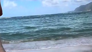 Eve Sweet Having BBC Sex On The Beach