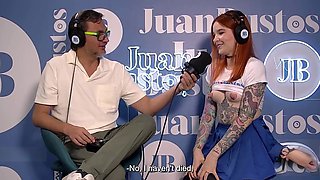 Brazilian, feet fetish, redhead