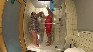 Mistress April Dominates Slave in Berlin Hotel BDSM Punishment HD
