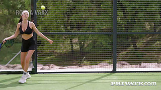 Private com - Matty Mila Perez and Rossa Vaxx have a game of padel, and end up in an anal orgy