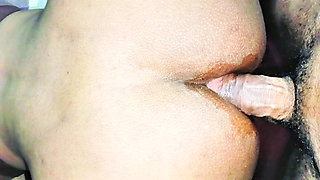 Indian Bhabhi Tight Ass Hole Fucking Video Doggy Style Position with Clear Hindi Voice Moaning
