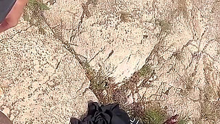 Sex on a Cliff My Husband Cums on My Ass- Yasmina Khan