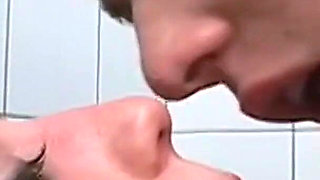 Swallow All My Sweet Spit - Spit Kisses Lesbian Erotic Domination