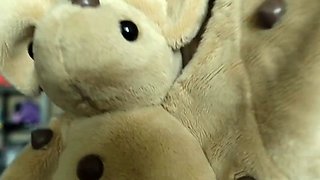 Big ass fetish babe butt toyed