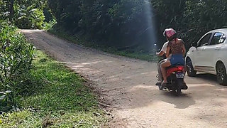 Innocent Girls in the Nature and a Great View for the Guys Going Around