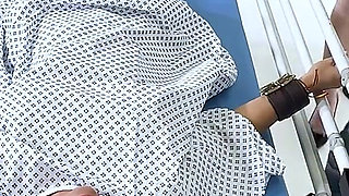 Latex Medical Play: Latina in Restraints, Gagged and Made to Orgasm (hd + Bts)