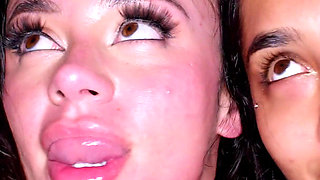 Martina Smeraldi and Yasmina Khan in a Wild Gangbang