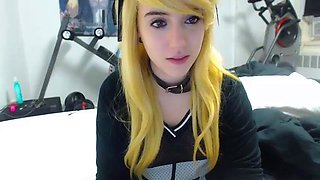 Emo Teen Becka Solo Webcam Masturbation Porn