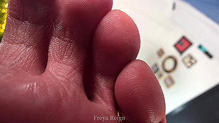 Accidentally Stepped on by Dirty Giantess Feet POV