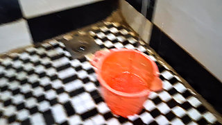 I Fucked the Old Woman, Took a Bath and She Was so Happy From so Much Delicious Fucking, She Loves It