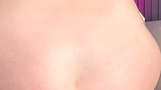 Big and Deep Anal Dildo Riding and Squirt