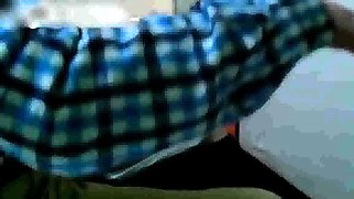 Firm OTK spanking for Chinese stepdaughter 21