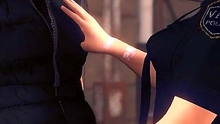 Police Girls First Arrest